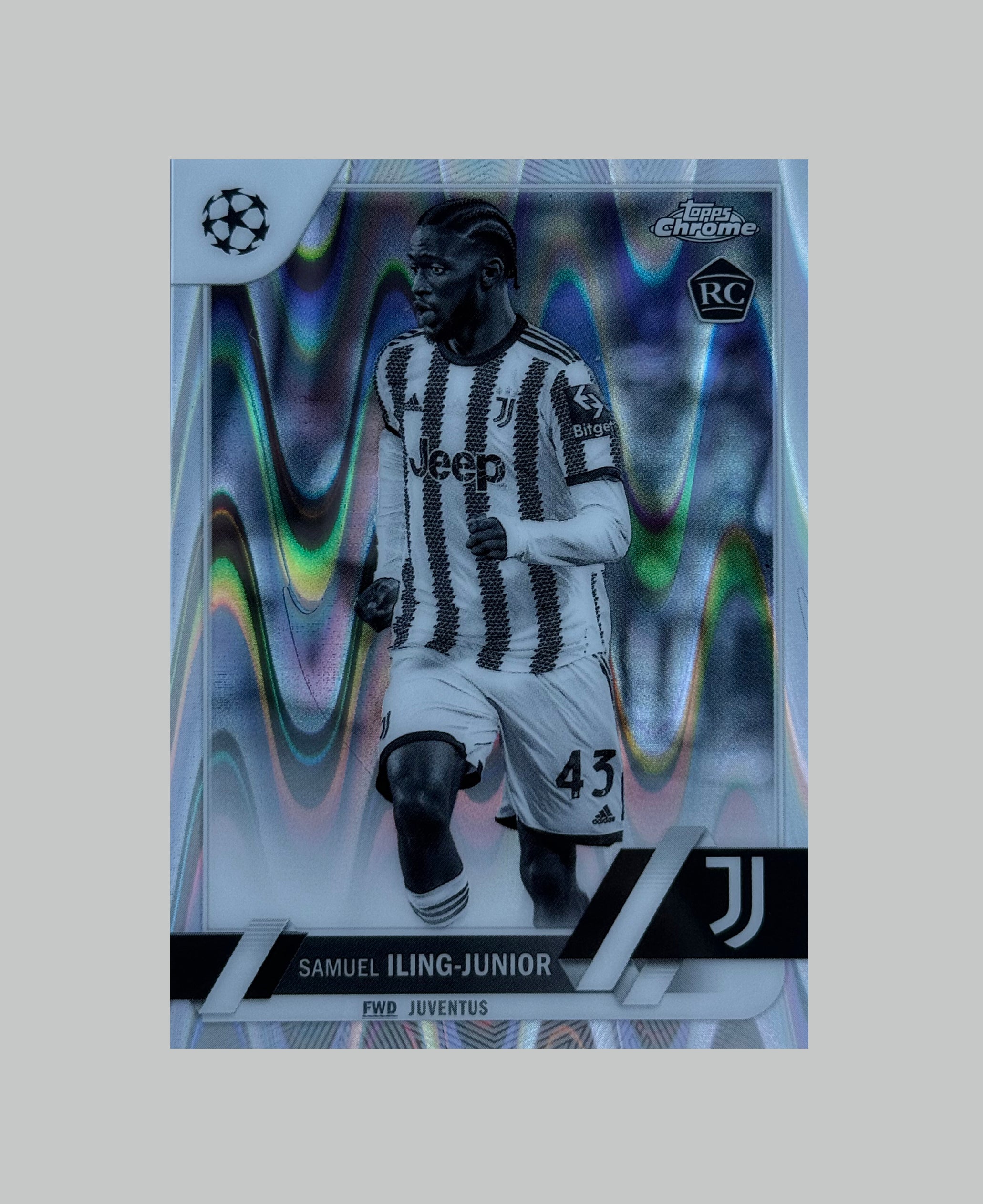 Topps Chrome UCC 2022-23 Samuel Iling-Junior (RC) RayWave