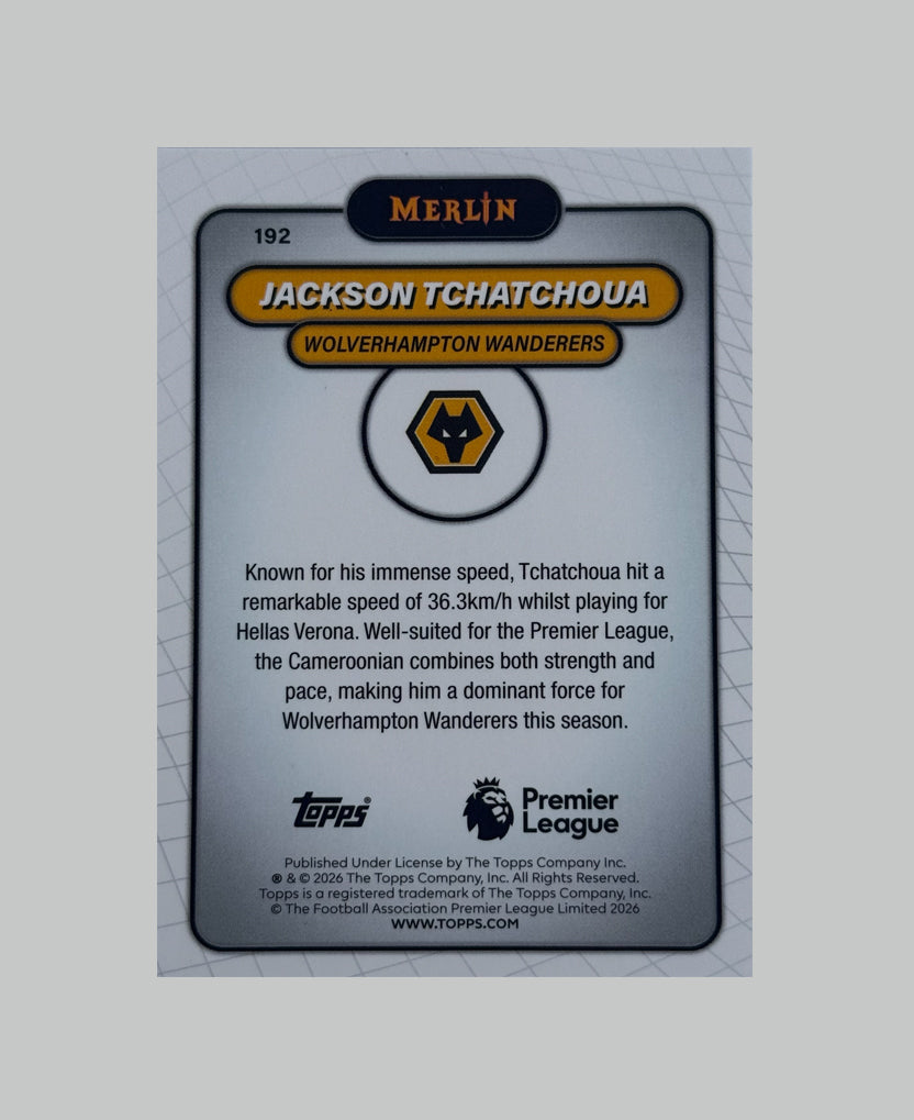 Topps Merlin Premier League 2025-26 Jackson Tchatchoua 04/95