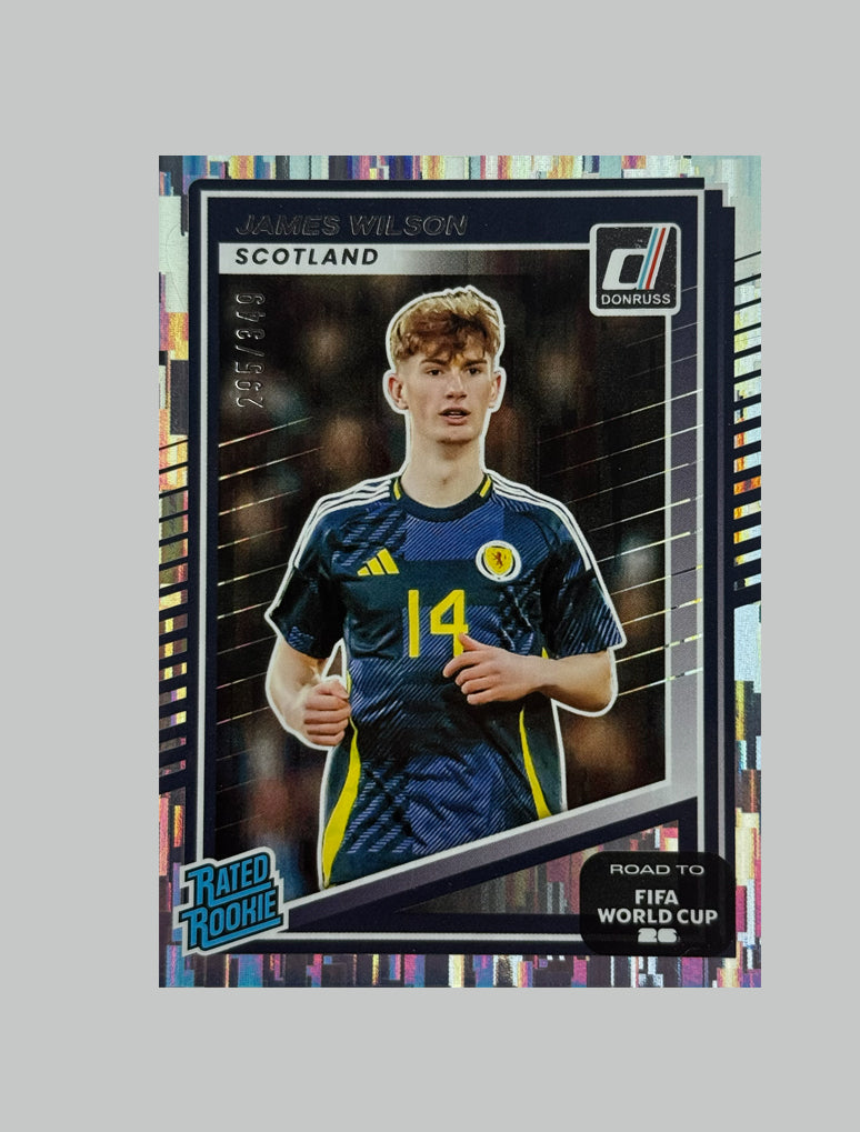 Panini Donruss Road to World Cup 2025-26 James Wilson 295/349