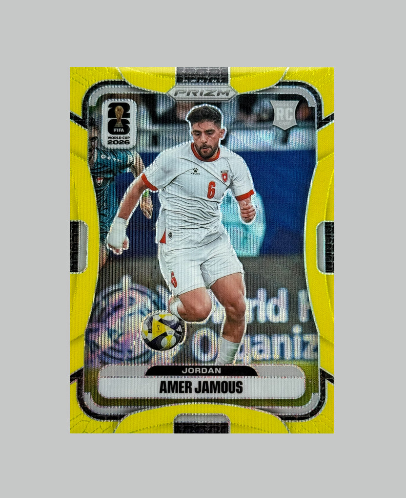 Panini Prizm World Cup 2026 Amer Jamous (RC) 043/180