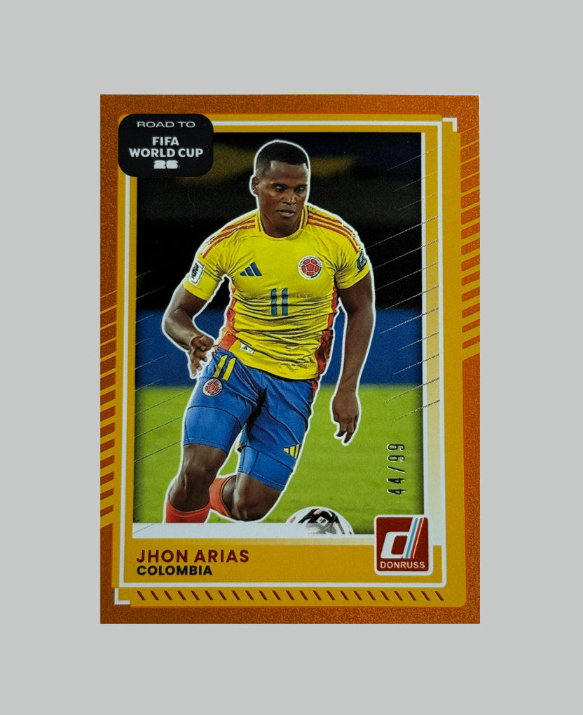 Panini Donruss Road to World Cup 2025-26 Jhon Arias 44/99