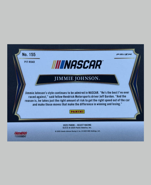 Panini Select NASCAR Jimmie Johnson Tri-Color Prizm