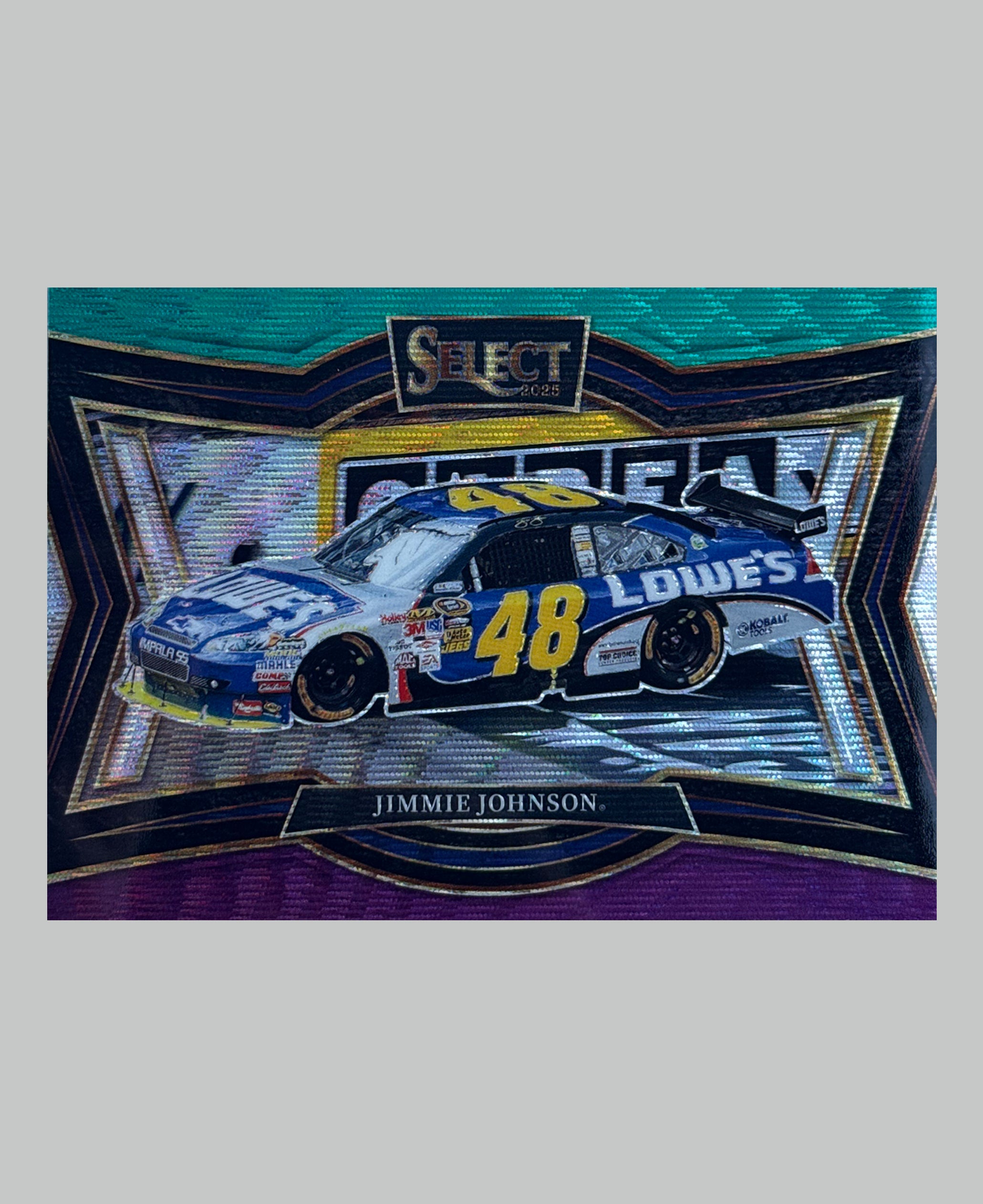 Panini Select NASCAR Jimmie Johnson Tri-Color Prizm