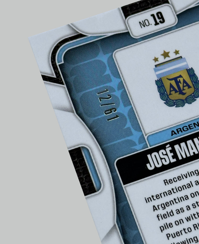 Panini Prizm World Cup 2026 Jose Manuel Lopez 12/61