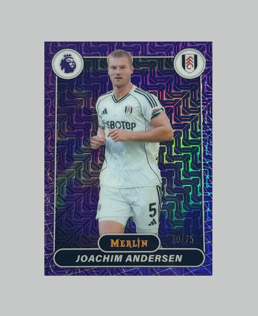 Topps Merlin Premier League 2025-26 Joachim Andersen 70/75