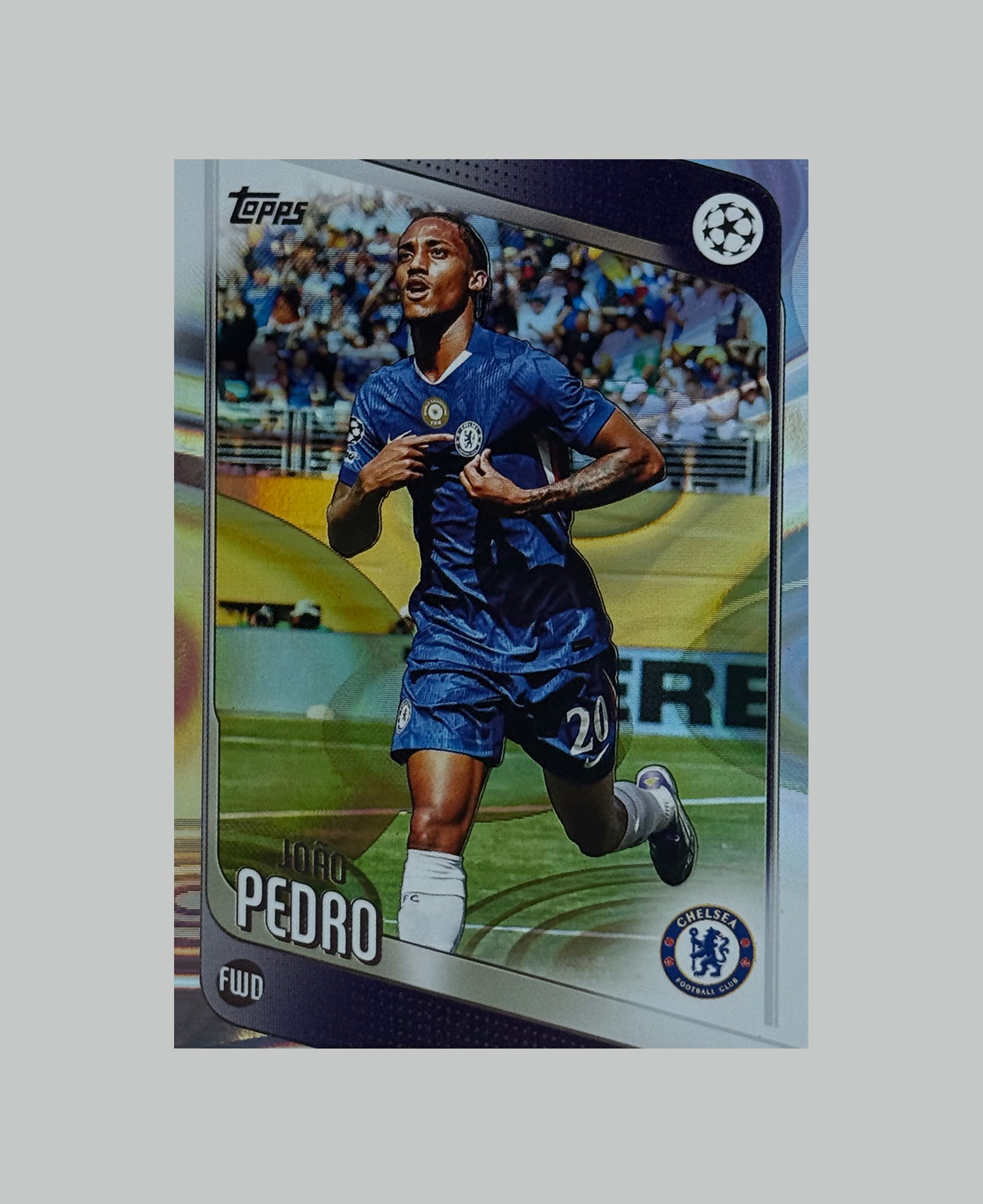 Topps UCC 2025-26 Joao Pedro Raindrops