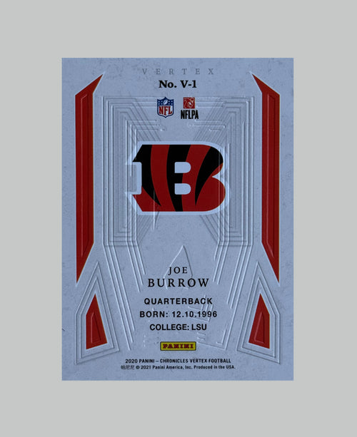 Panini Chronicles 2020 Joe Burrow (RC)