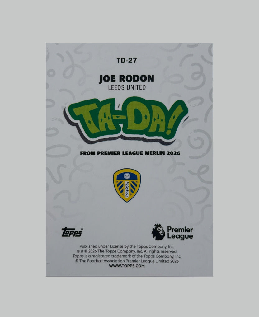 Topps Merlin Premier League 2025-26 Joe Rodon Ta-Da 27/99