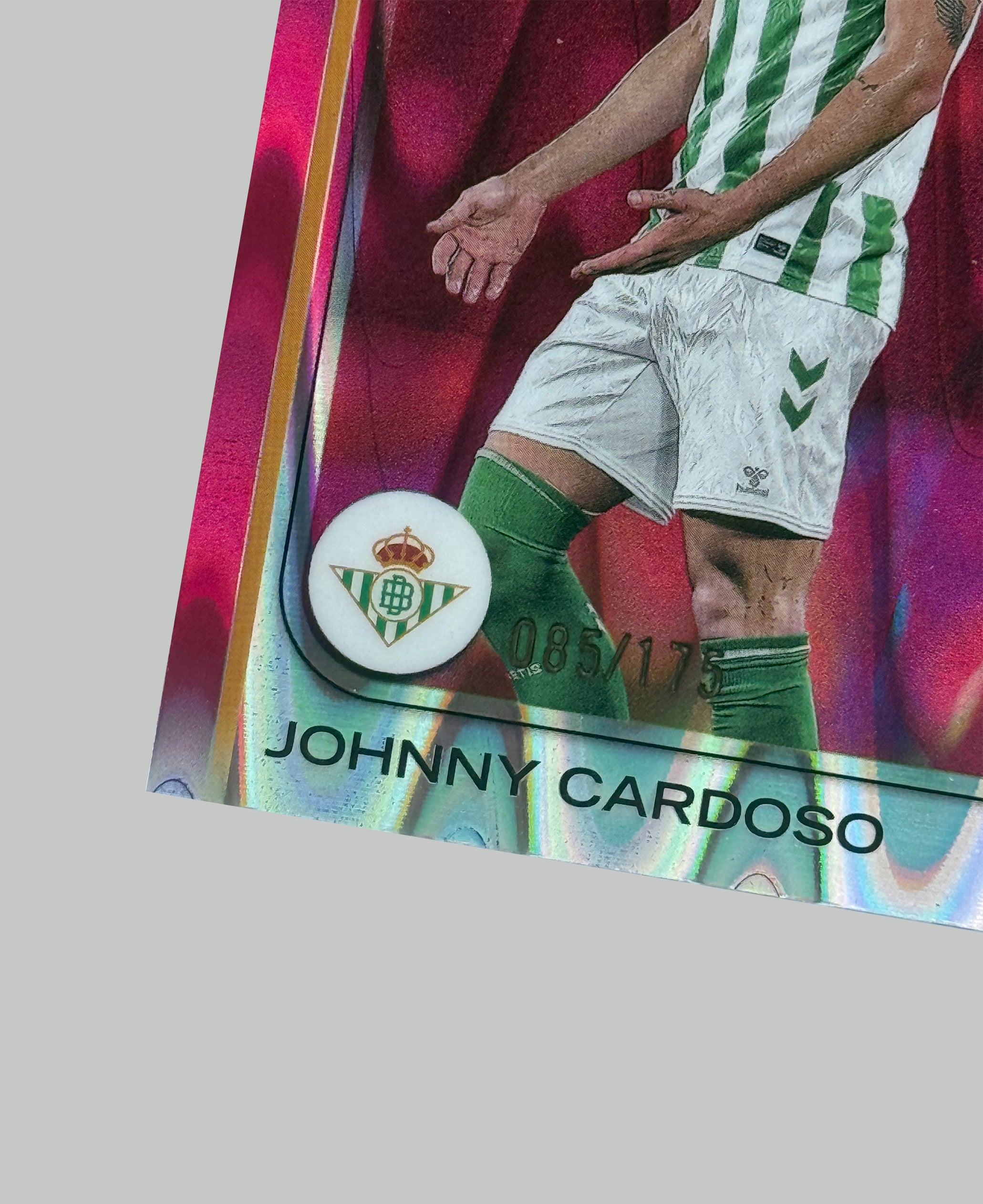 Topps Chrome UCC 2024-25 Johnny Cardoso 085/175