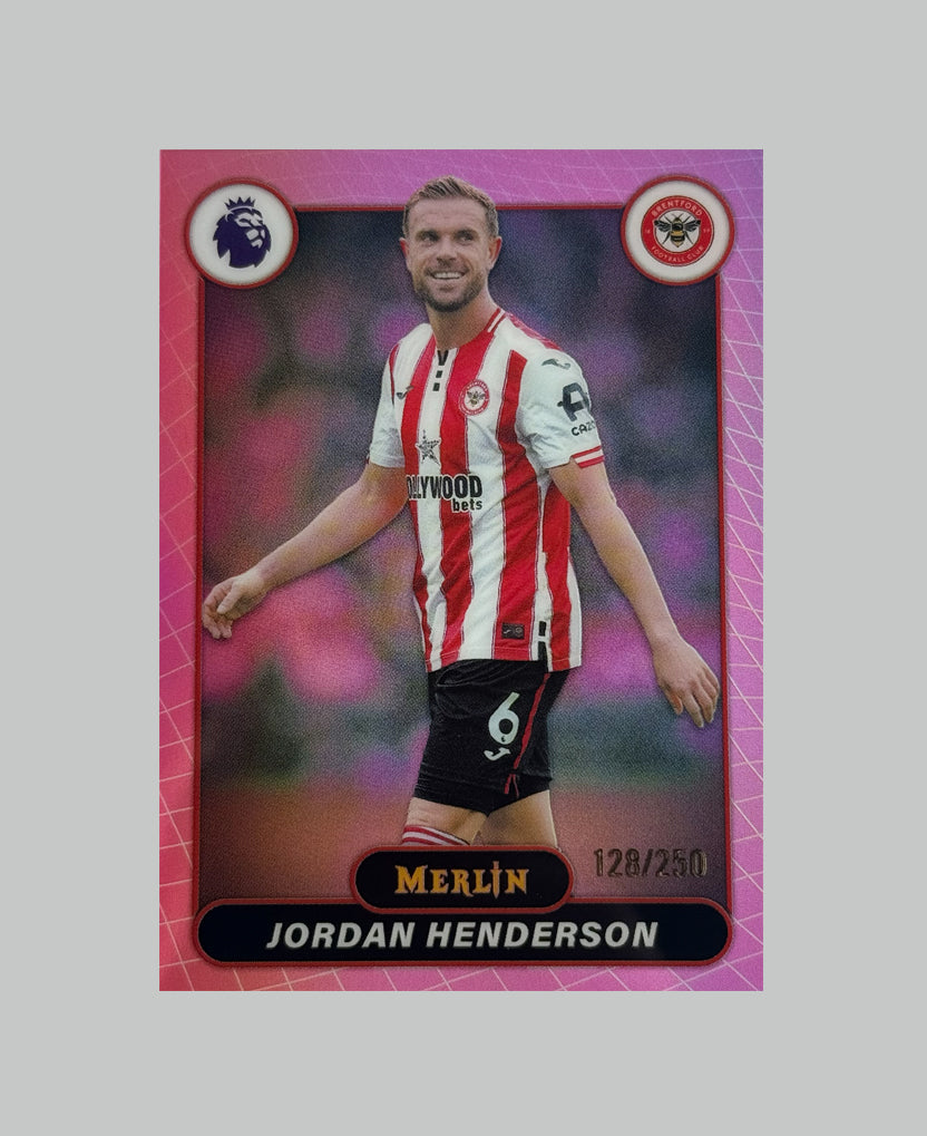 Topps Merlin Premier League 2025-26 Jordan Henderson 128/250