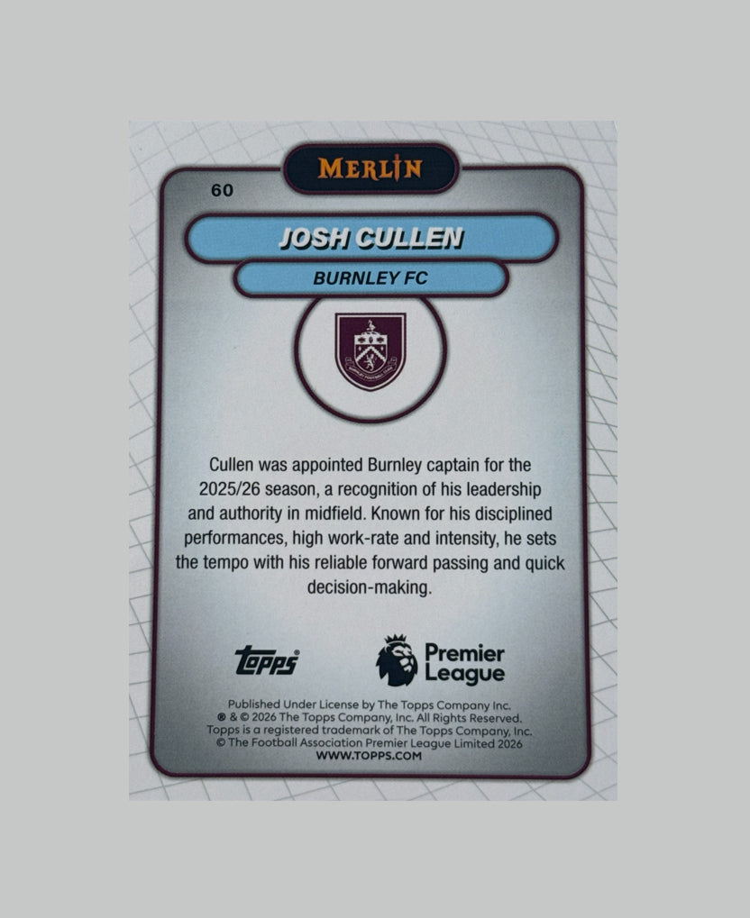 Topps Merlin Premier League 2025-26 Josh Cullen 159/199