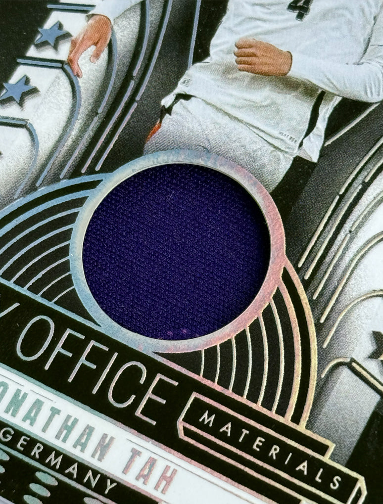 Panini Noir 2025-26 Jonathan Tah Box Office Materials 33/70 Relic