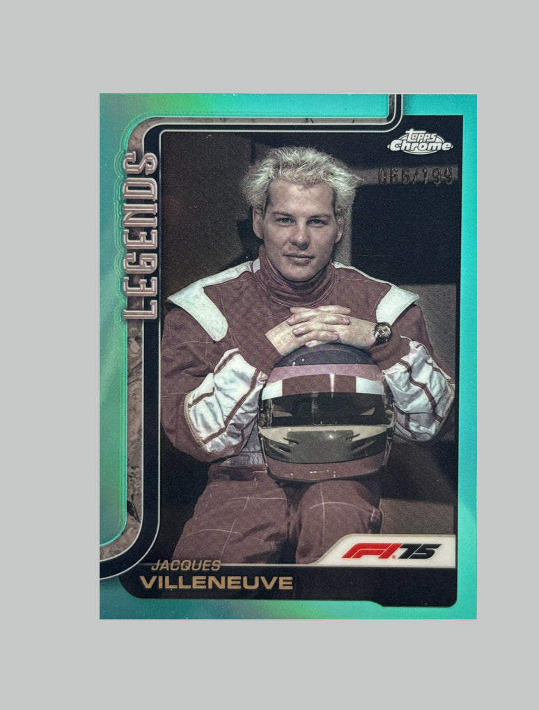 Topps Chrome F1 2025 Jacques Villeneuve 066/199