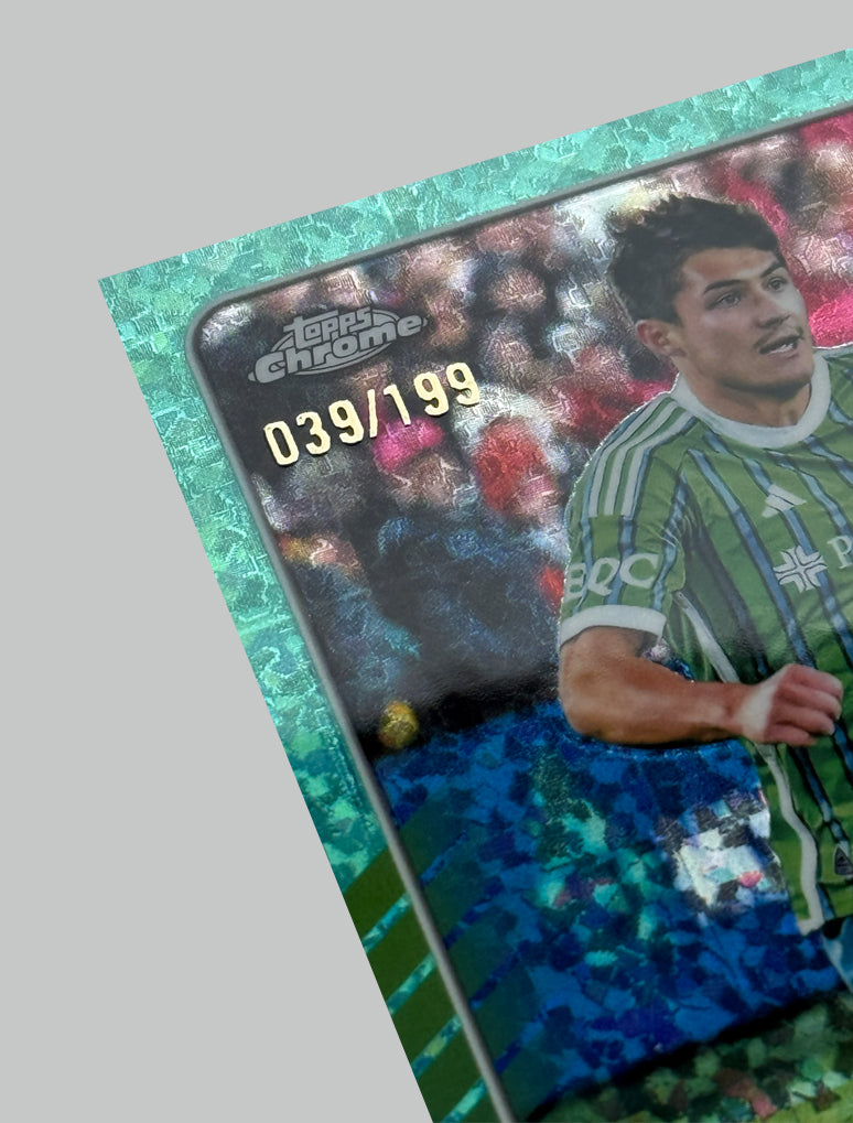 Topps Chrome MLS 2024-25 Kalani Kossa-Rienzi (RC) 039/199