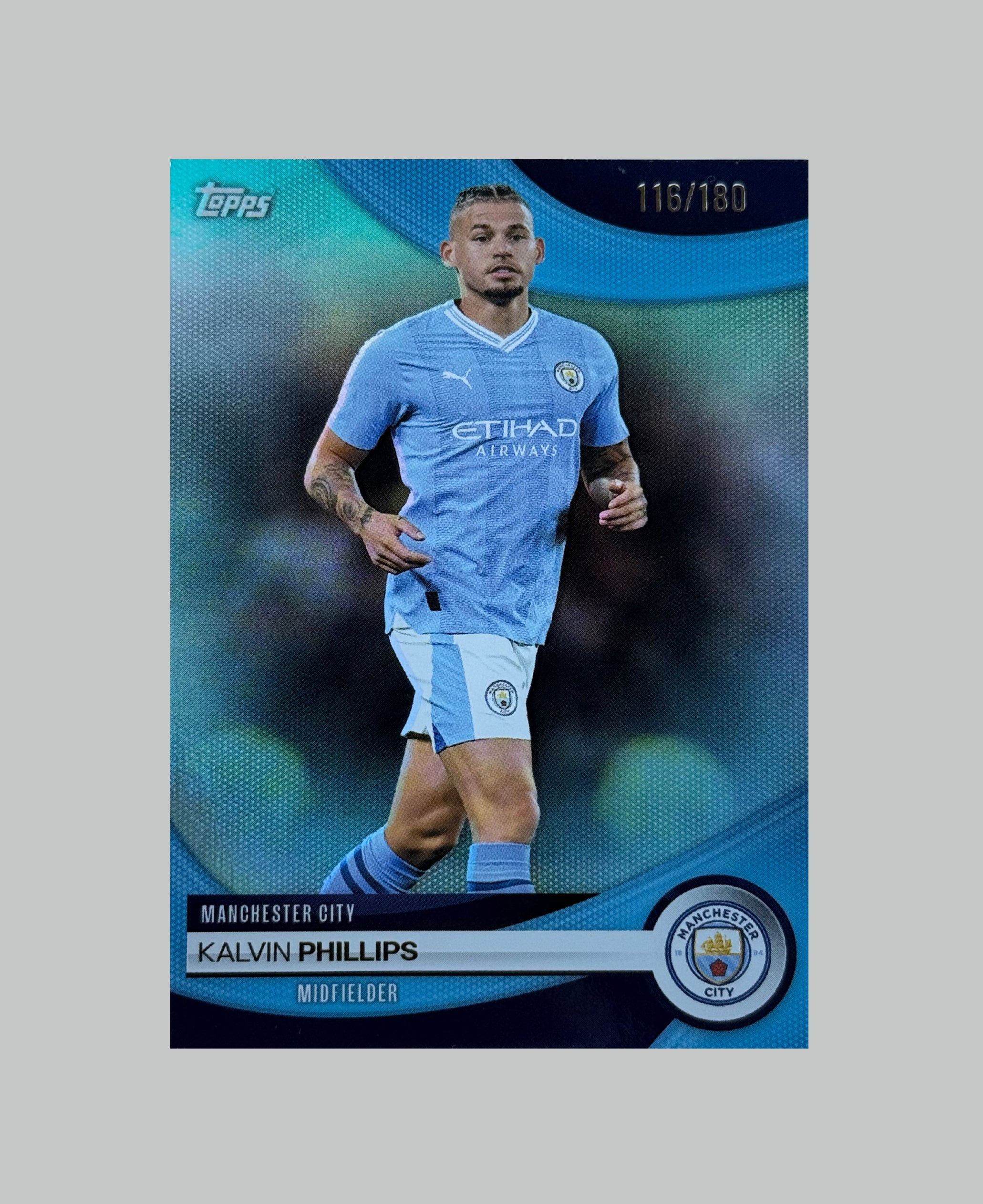 Topps Manchester City Kalvin Phillips 116/180