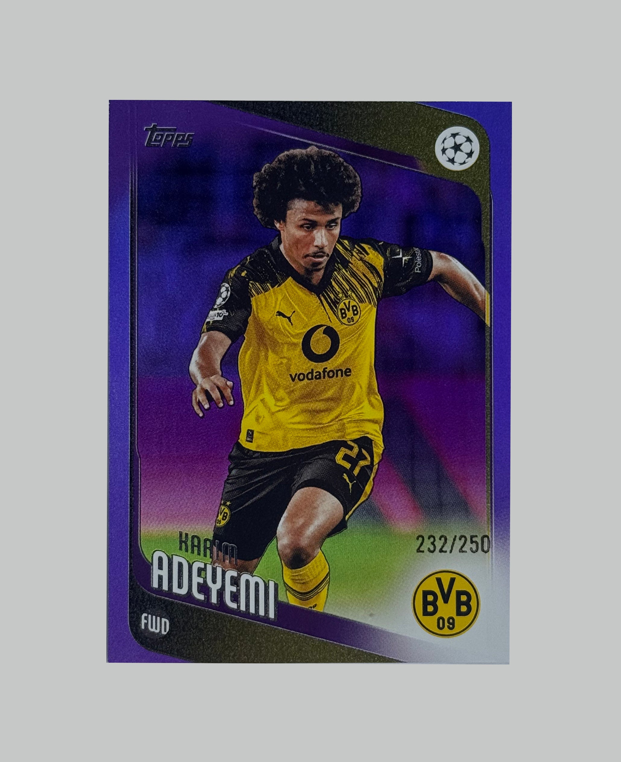 Topps UCC 2025-26 Karim Adeyemi 232/250