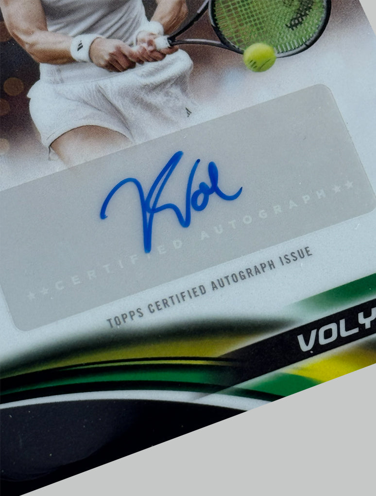 Topps Chrome Tennis 2025 Katie Volynets Auto