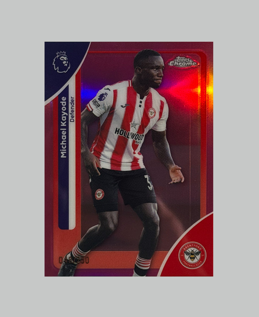 Topps Chrome Premier League 2026 Michael Kayode 048/250