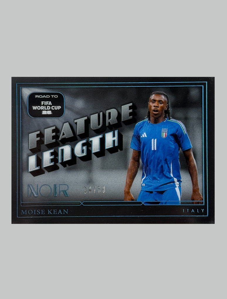 Panini Noir 2025-26 Moise Kean 10/30