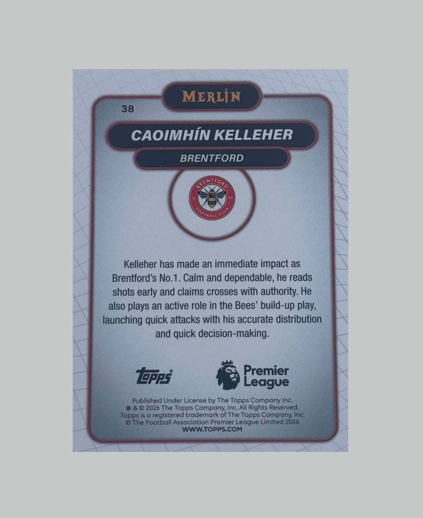 Topps Merlin Premier League 2025-26 Caoimhin Kelleher 097/199