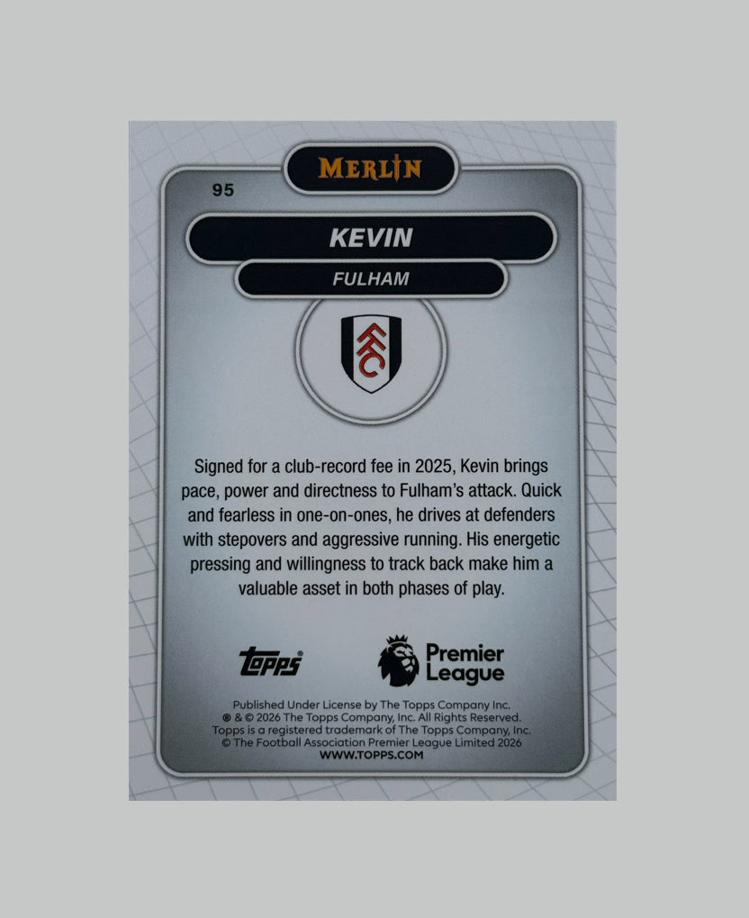 Topps Merlin Premier League 2025-26 Kevin 132/150