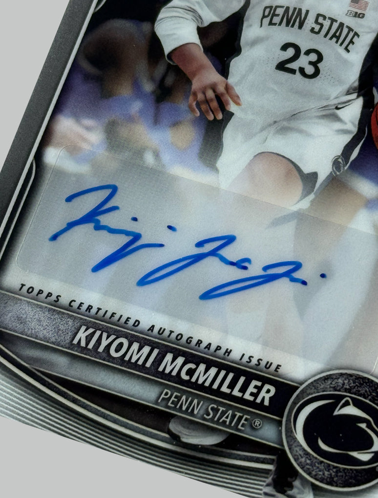 Topps Bowman U 2025-26 Kiyomi McMiller 1st Auto