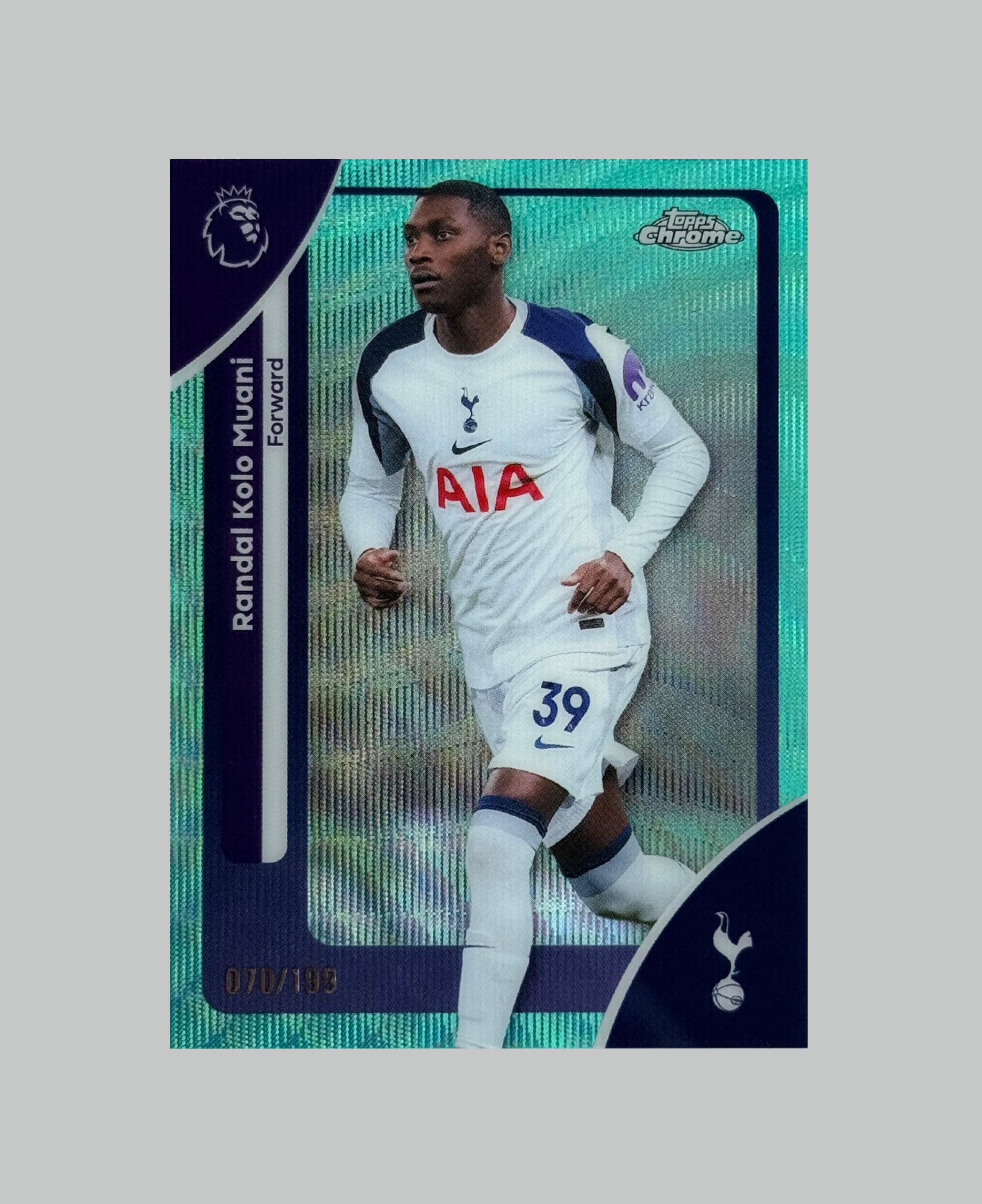 Topps Chrome Premier League 2026 Randal Kolo Muani 070/199