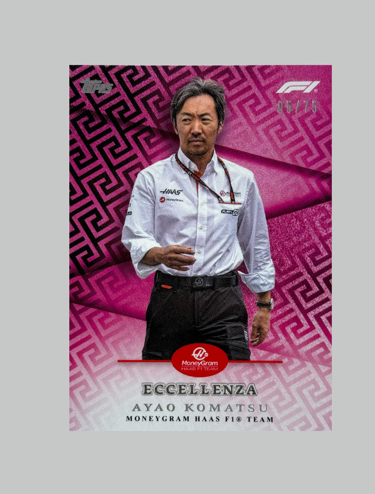 Topps F1 Ecellenza 2024 Ayao Komatsu 05/75
