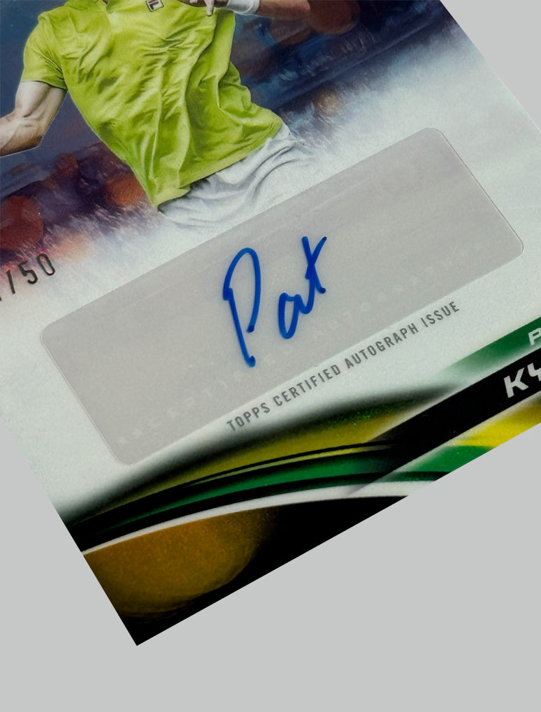 Topps Chrome Tennis 2025 Patrick Kypson 11/50 Auto