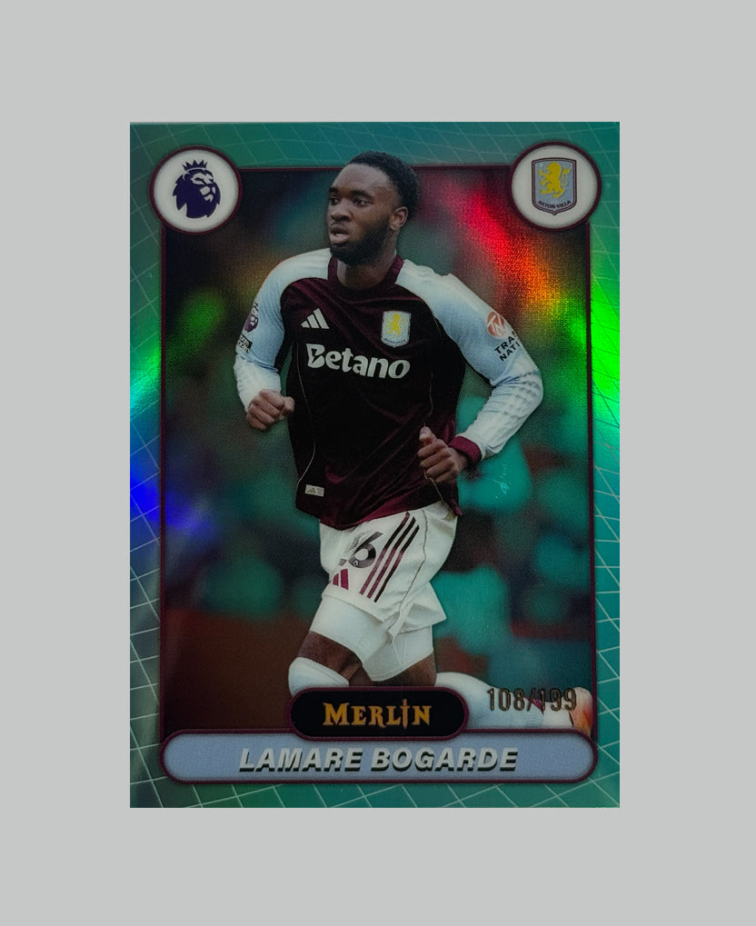 Topps Merlin Premier League 2025-26 Lamare Bogarde 108/199