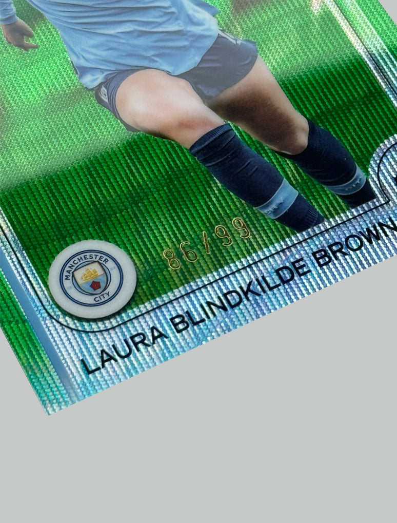 Topps Chrome WCL 2024-25 Laura Blindkilde Brown (RC) 86/99