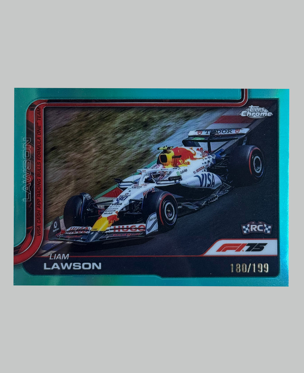 Topps Chrome F1 2025 Liam Lawson (RC) 180/199
