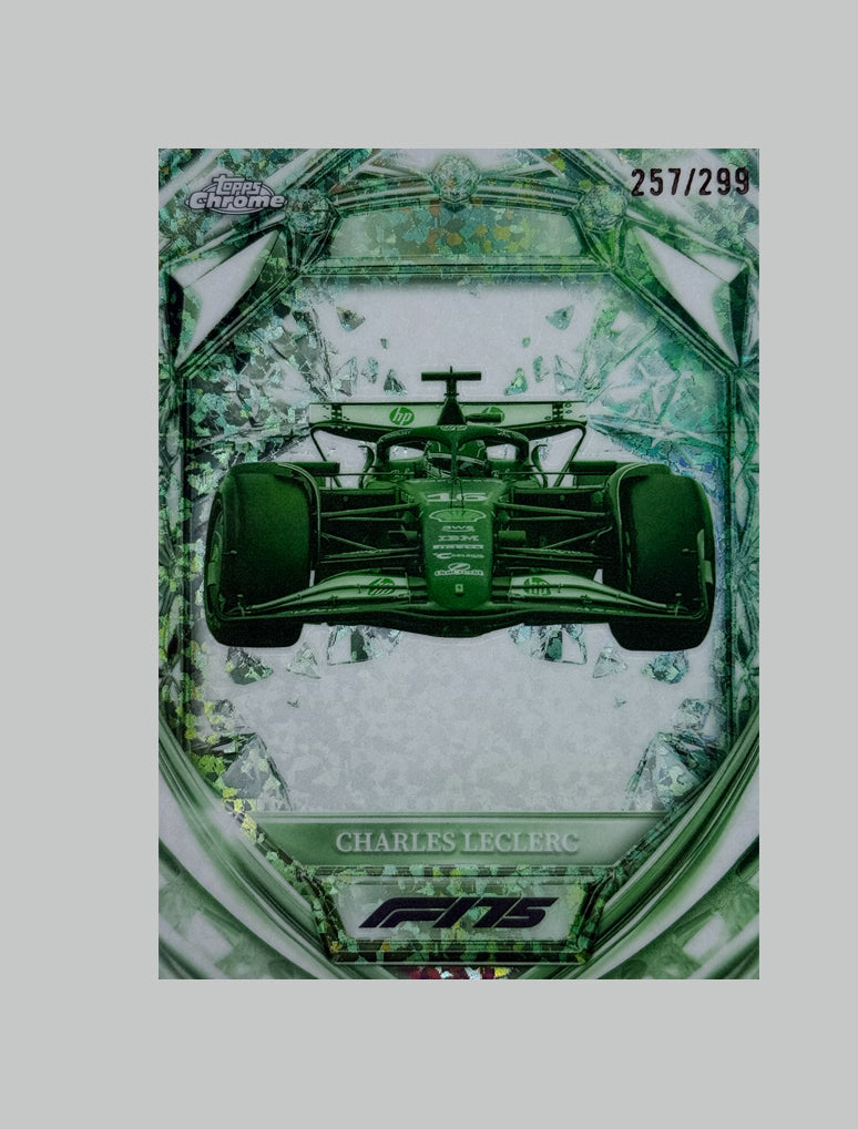Topps Chrome F1 2025 Charles Leclerc 257/299