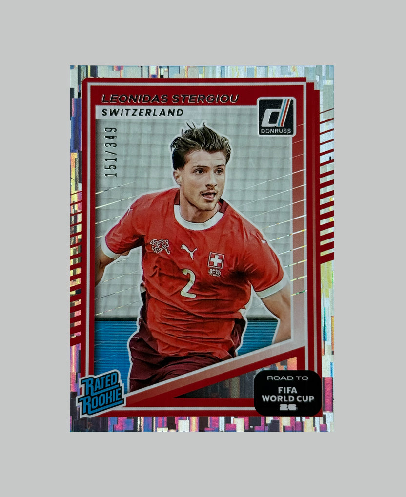 Panini Donruss Road to World Cup 2025-26 Leonidas Stergiou 151/349