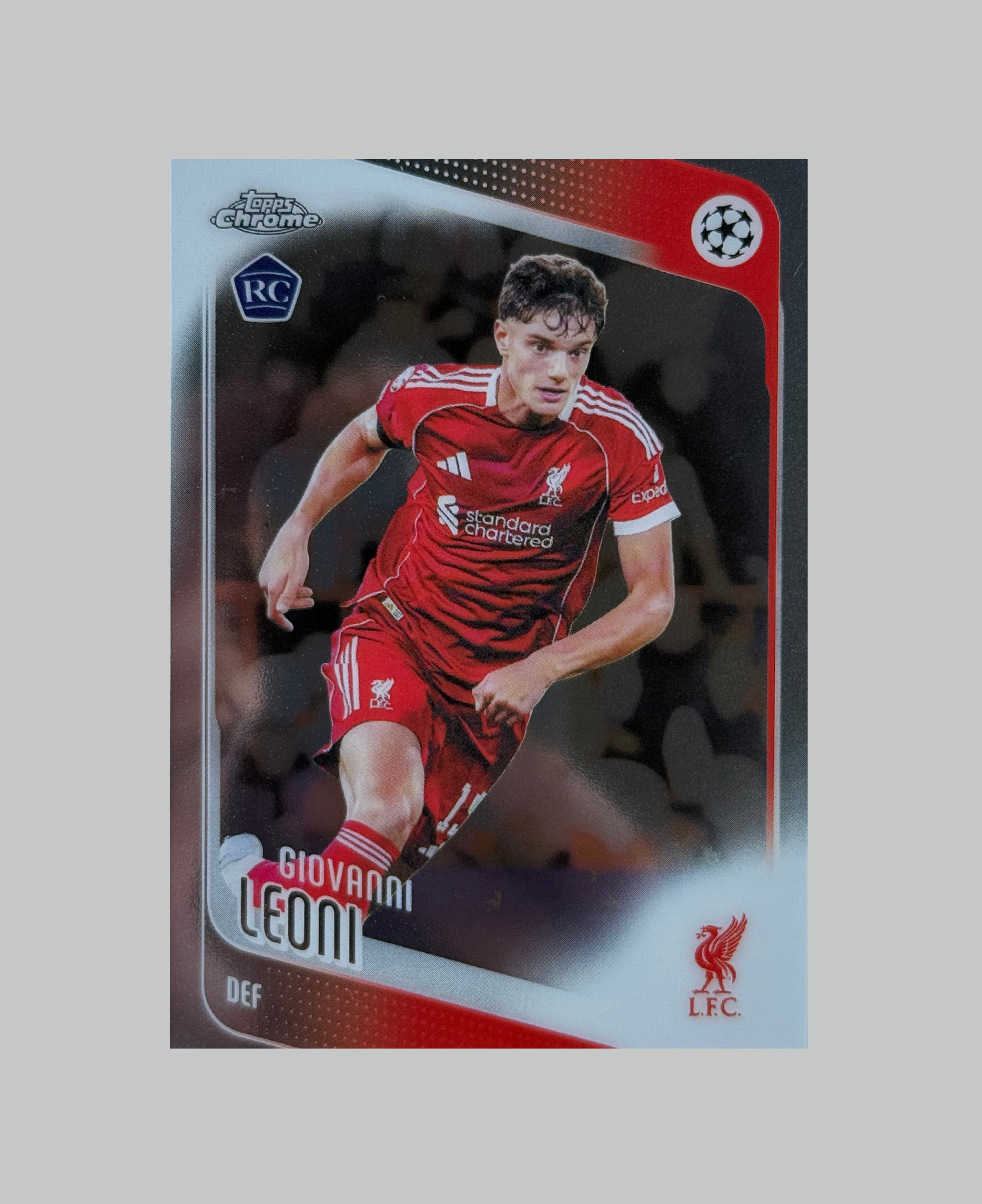 Topps Chrome UCC 2025-26 Giovanni Leoni (RC)