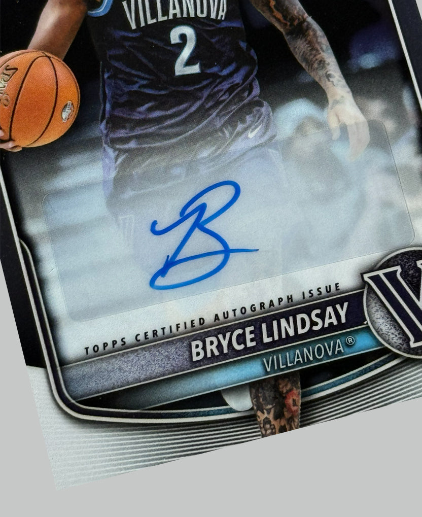 Topps Bowman U 2025-26 Bryce Lindsay 1st Auto