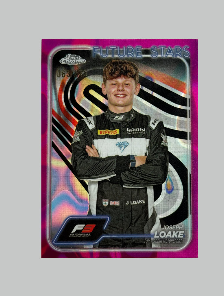 Topps Chrome F1 2024 Joseph Loake 063/225