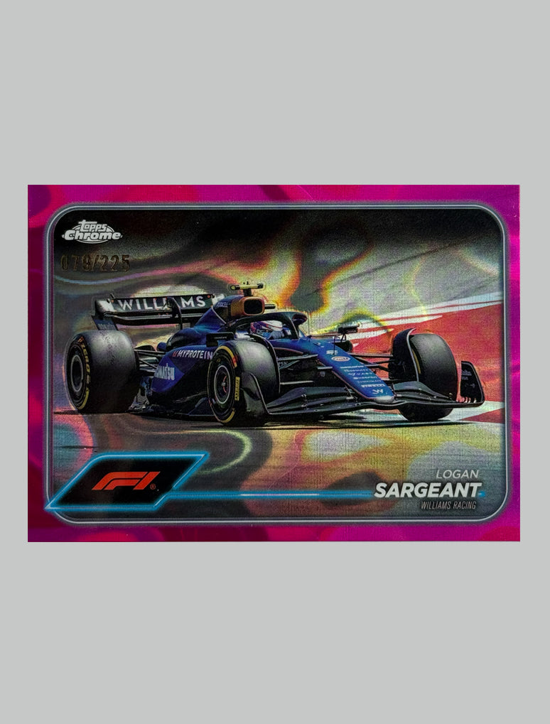 Topps Chrome F1 2024 Logan Sargeant 079/225