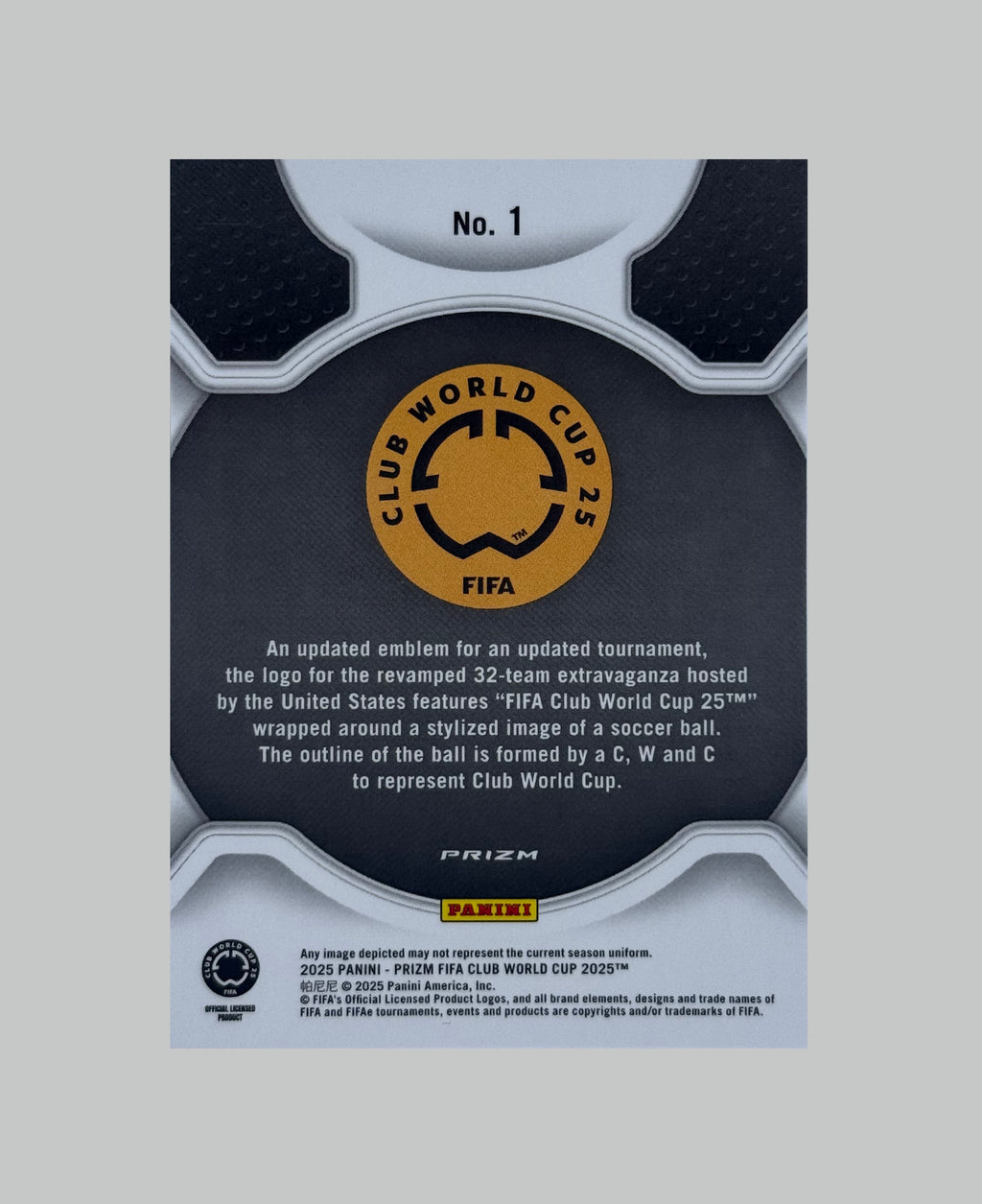 Panini Prizm Club World Cup Logo SSP