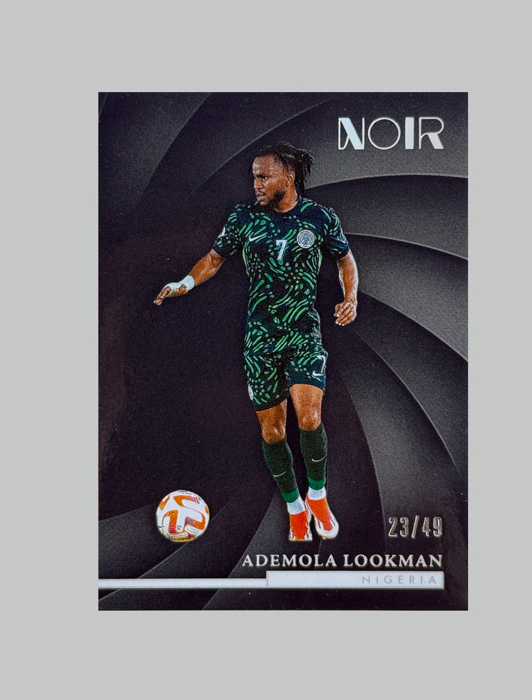 Panini Noir 2024-25 Ademola Lookman 23/49