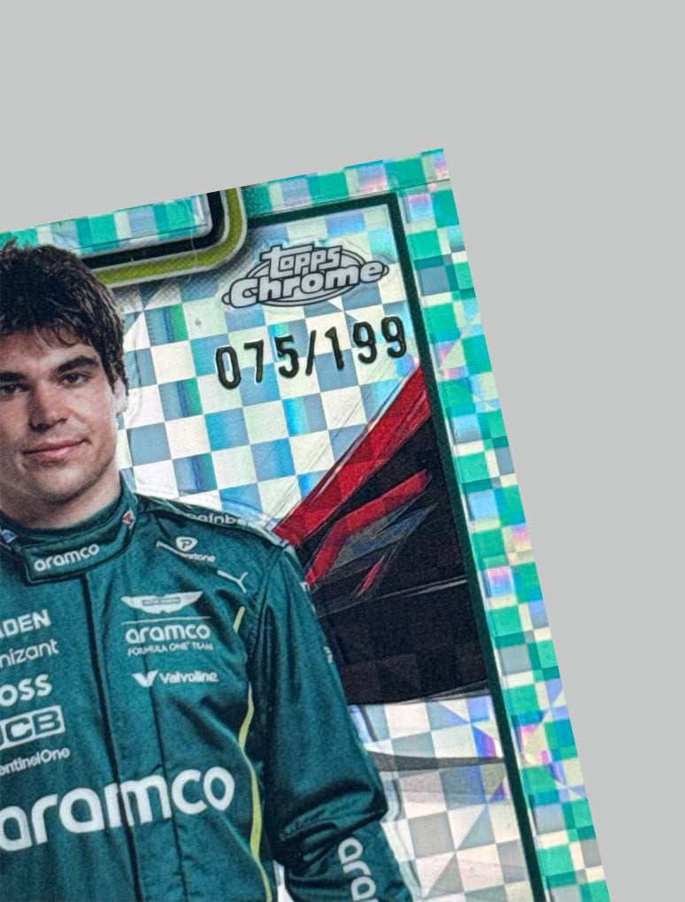 Topps Chrome F1 2025 Lance Stroll 075/199