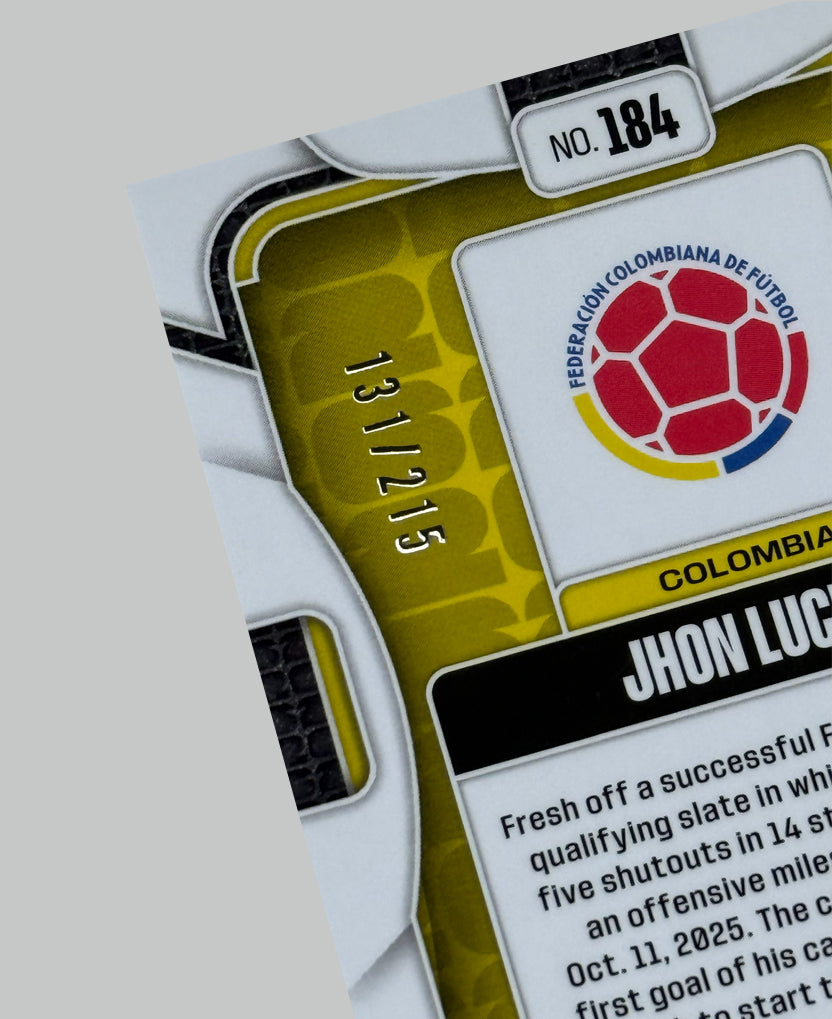 Panini Prizm World Cup 2026 Jhon Lucumi 131/215