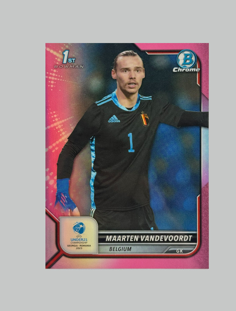 Topps Bowman Chrome UEFA U21 Maarten Vandevoordt 106/150