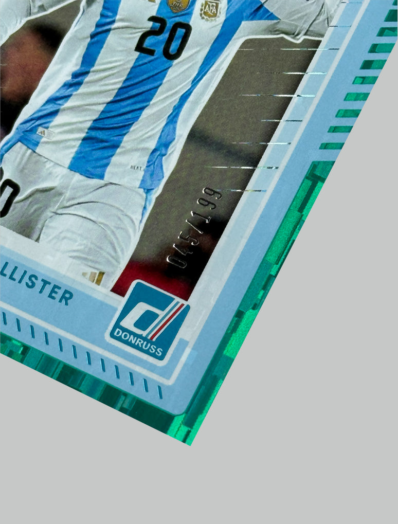 Panini Donruss Road to World Cup 2025-26 Alexis Mac Allister 045/199