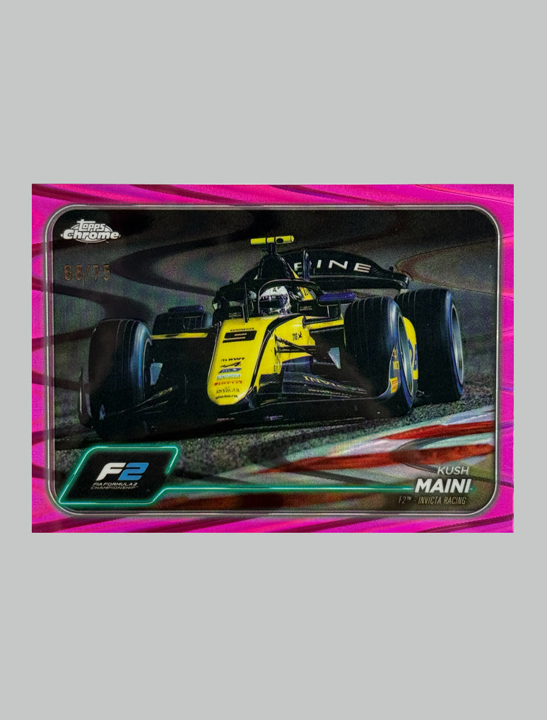 Topps Chrome F1 2024 Kush Maini 68/75