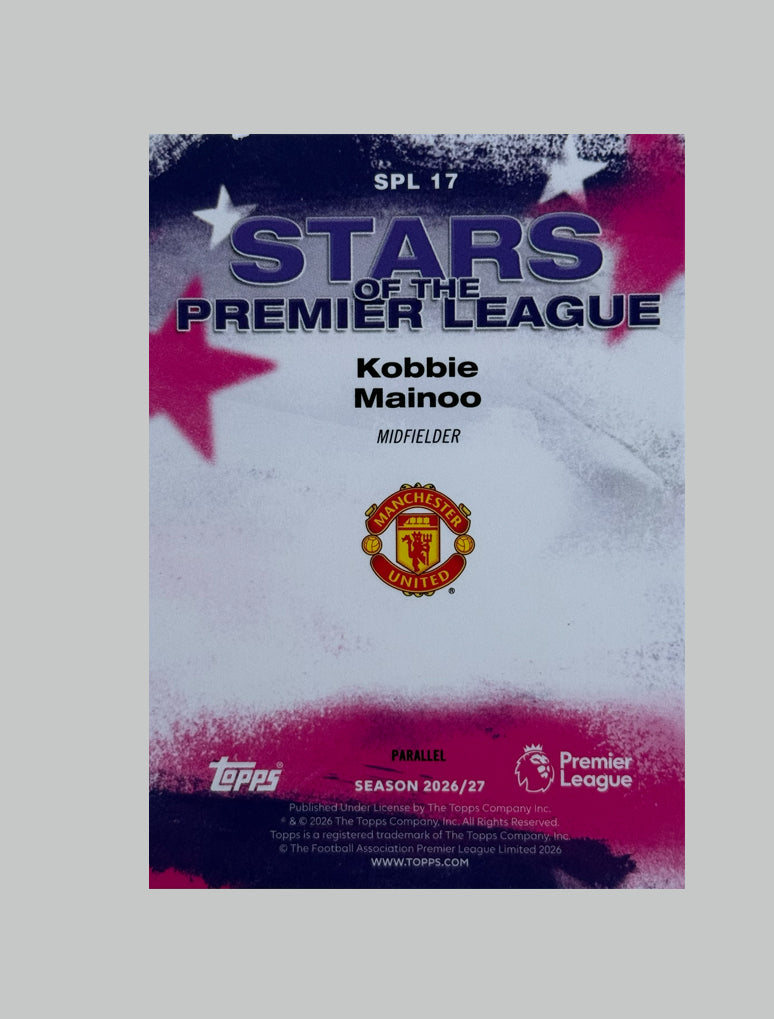 Topps Premier League 2026-27 Kobbie Mainoo 010/299