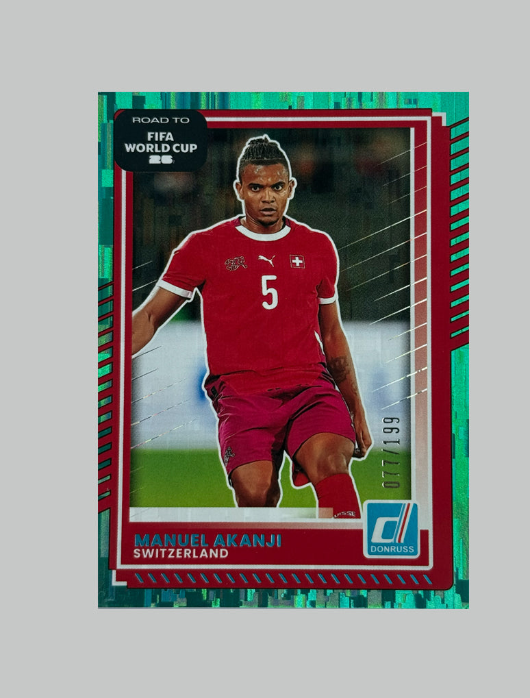 Panini Donruss Road to World Cup 2025-26 Manuel Akanji 077/199