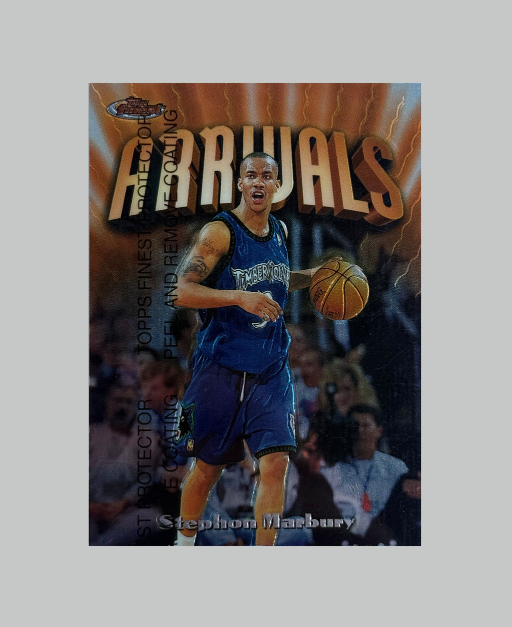 Topps Finest 1997 Stephon Marbury