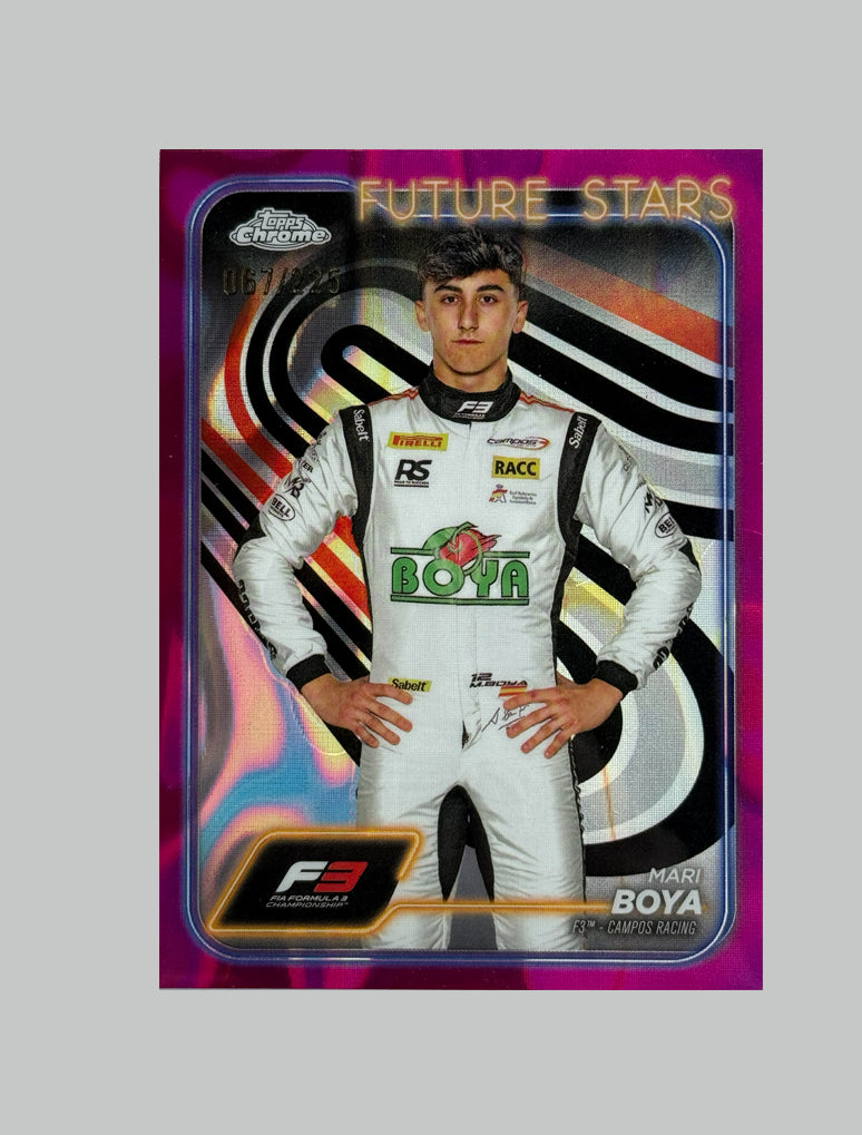 Topps Chrome F1 2024 Mari Boya 067/225