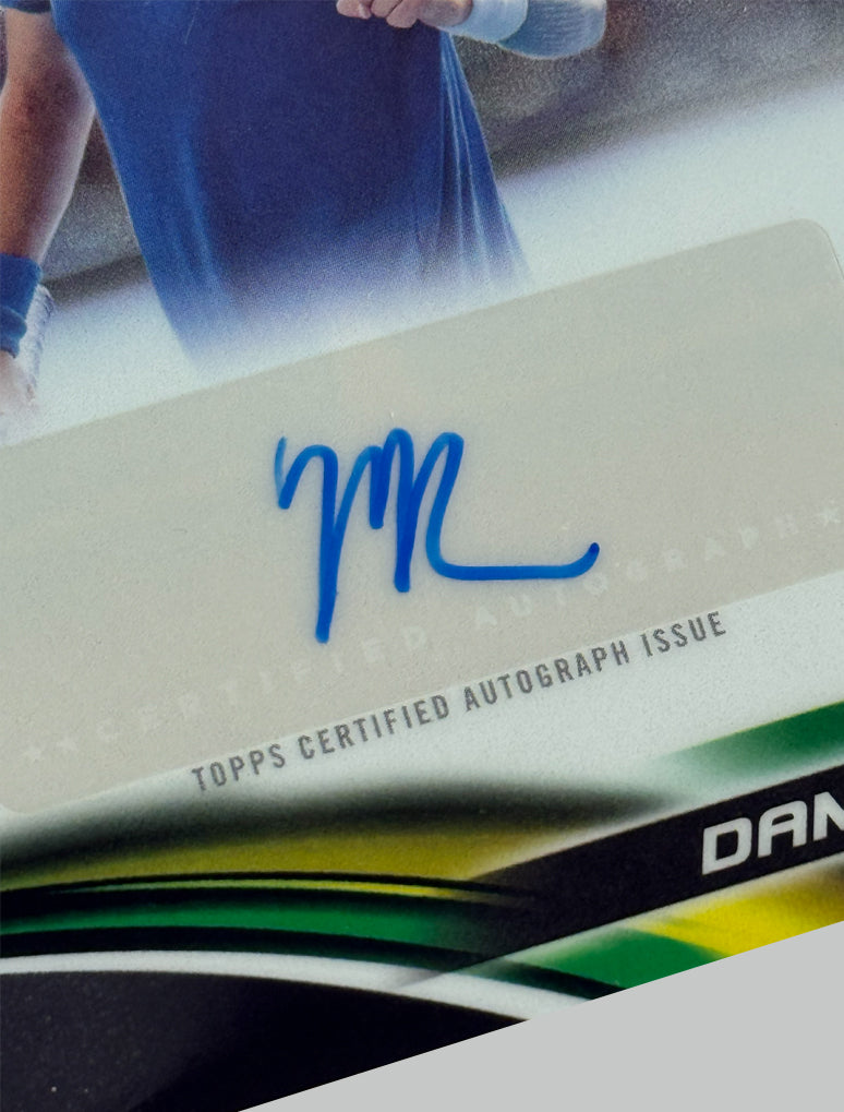 Topps Chrome Tennis 2025 Martin Damm Jr. Auto